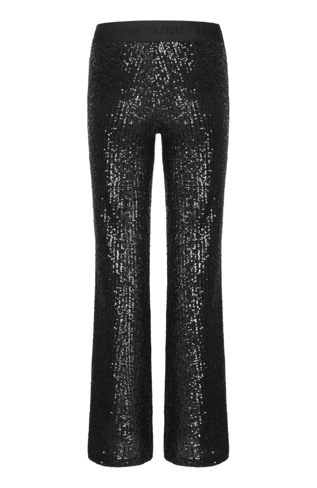 FRANCIS PANT- BLACK SEQUIN-CAMBIO-FLOW by nicole