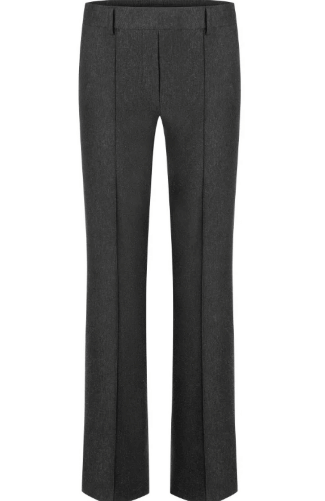 FRANCOISE PANT - DARK GREY MELANGE-CAMBIO-FLOW by nicole