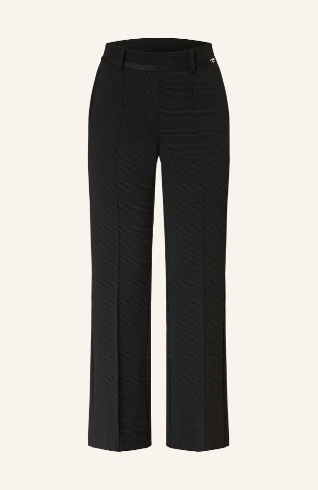 FRANCOISE PANT in BLACK-CAMBIO-FLOW by nicole