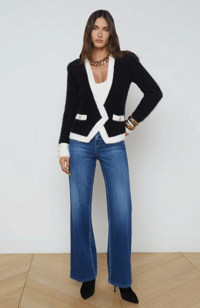 GEORGIA CARDIGAN BLAZER-L&#39; AGENCE-FLOW by nicole