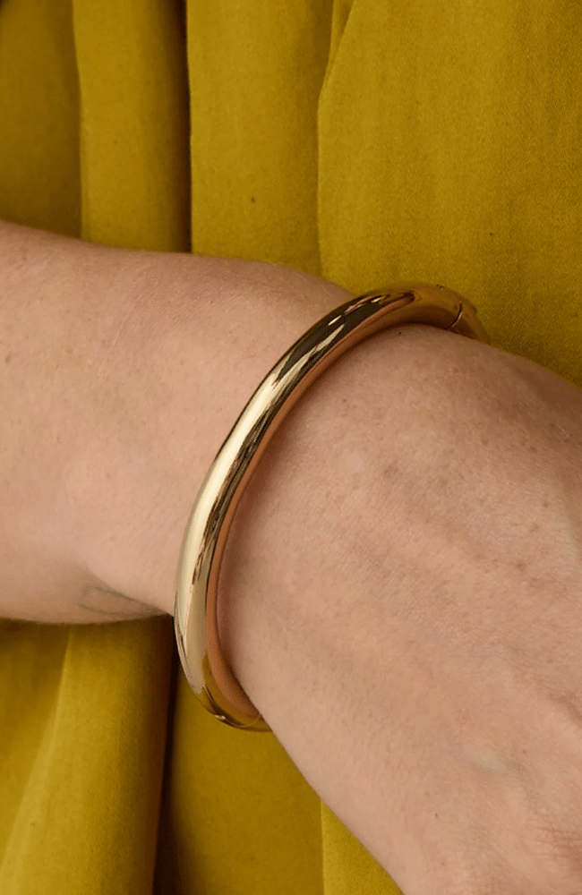 GIA BANGLE BRACELET - GOLD-JENNY BIRD-FLOW by nicole