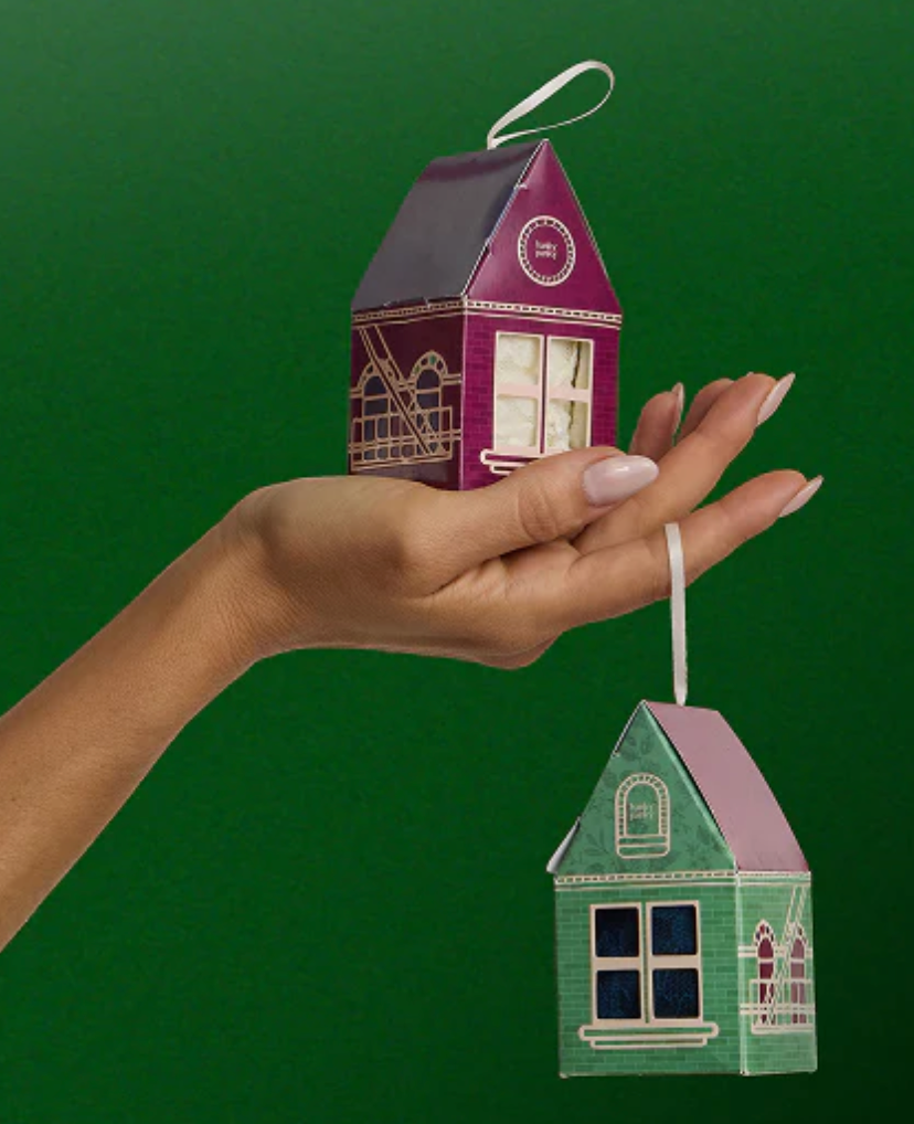 GINGERBREAD HOUSE ORIGINAL RISE THONG in DEEP WATER BLUE-Hanky Panky-FLOW by nicole