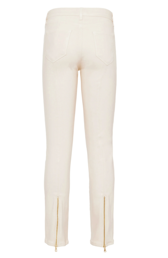GINNY COATED DENIM - FRENCH VANILLA-L&#39; AGENCE-FLOW by nicole