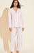 GISELE LONG PJ SET - LIGHT LILAC & IVORY-EBERJEY-FLOW by nicole