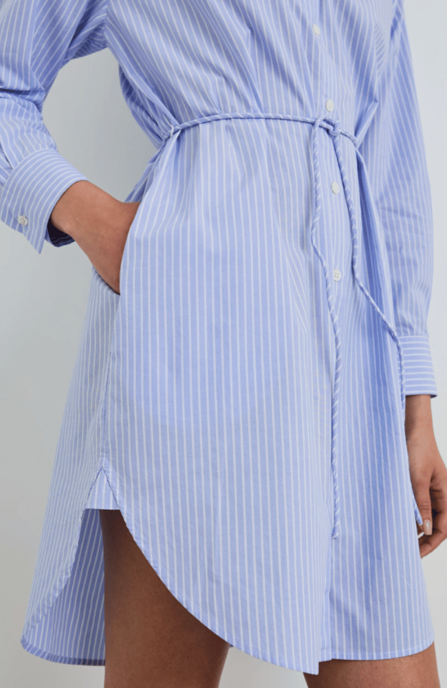 HARMONY - OXFORD WHITE STRIPE-RAILS-FLOW by nicole