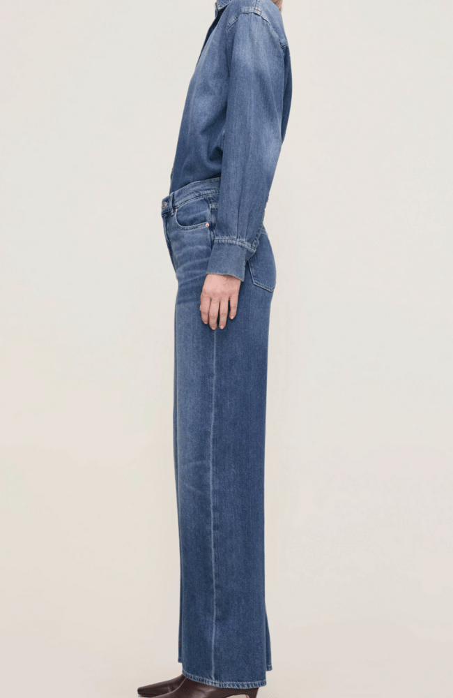 HEPBURN WIDE LEG in DEL RAY-DL 1961-FLOW by nicole