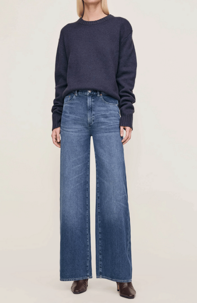 HEPBURN WIDE LEG in DEL RAY-DL 1961-FLOW by nicole