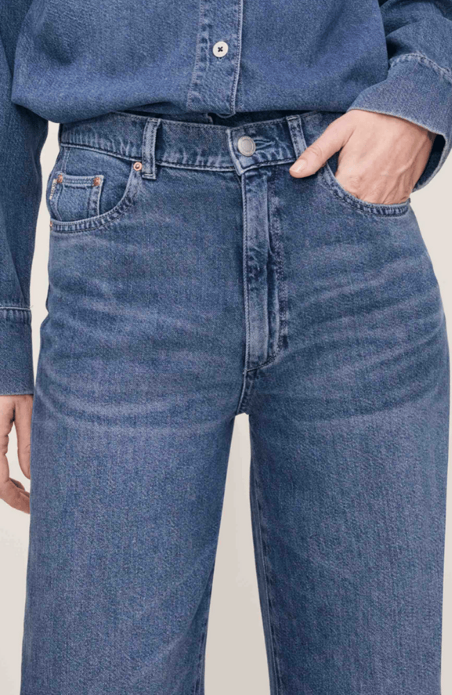 HEPBURN WIDE LEG in DEL RAY-DL 1961-FLOW by nicole