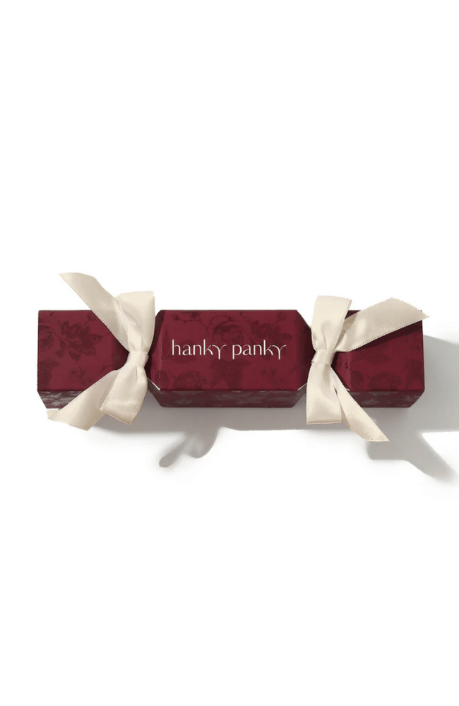 HOLIDAY CRACKER SINGLE ORIGINAL RISE THONG in BEET JUICE-Hanky Panky-FLOW by nicole