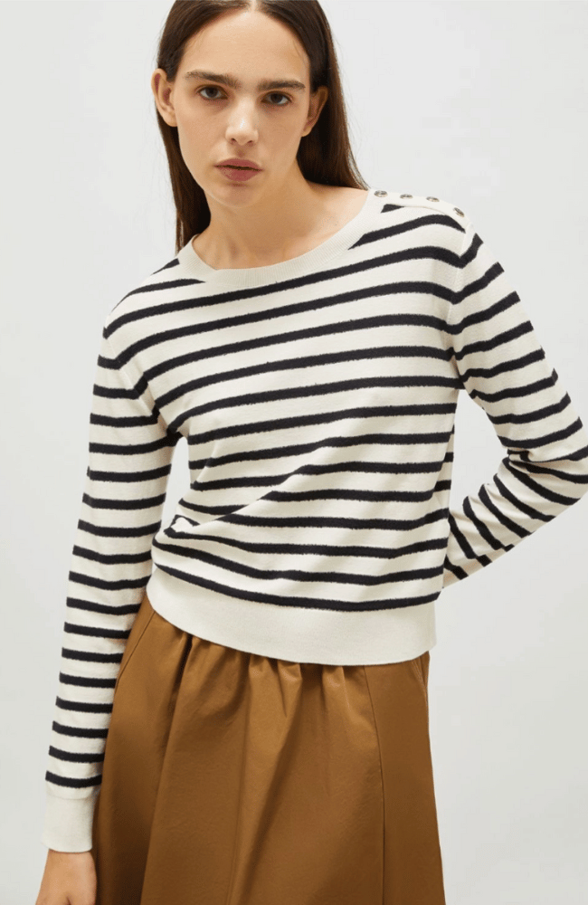 ISADOR STRIPED SWEATER-MARELLA by MAX MARA-FLOW by nicole