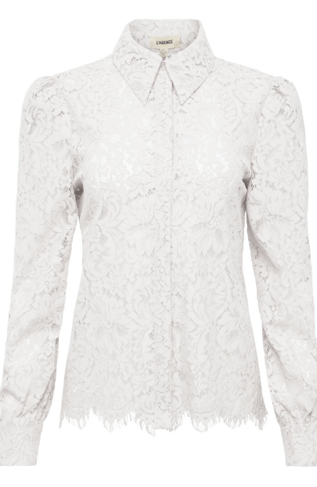 JENICA BLOUSE - IVORY-L&#39; AGENCE-FLOW by nicole