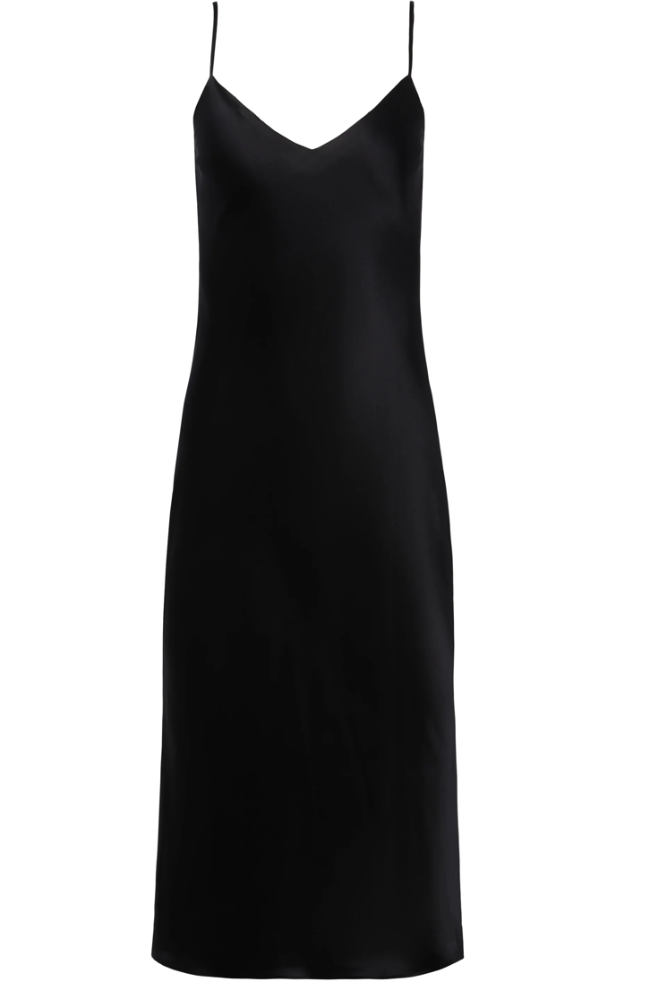 JODIE SLIP DRESS - BLACK-L&#39; AGENCE-FLOW by nicole