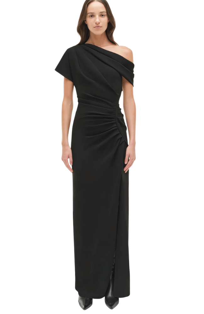 KALLY DRESS in BLACK-SIMKHAI-FLOW by nicole