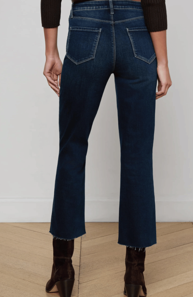 KENDRA CROP FLARE JEAN in BOLTON-L&#39;AGENCE-FLOW by nicole