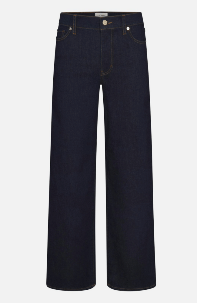 LE SLIM PALAZZO in RINSE-FRAME-FLOW by nicole