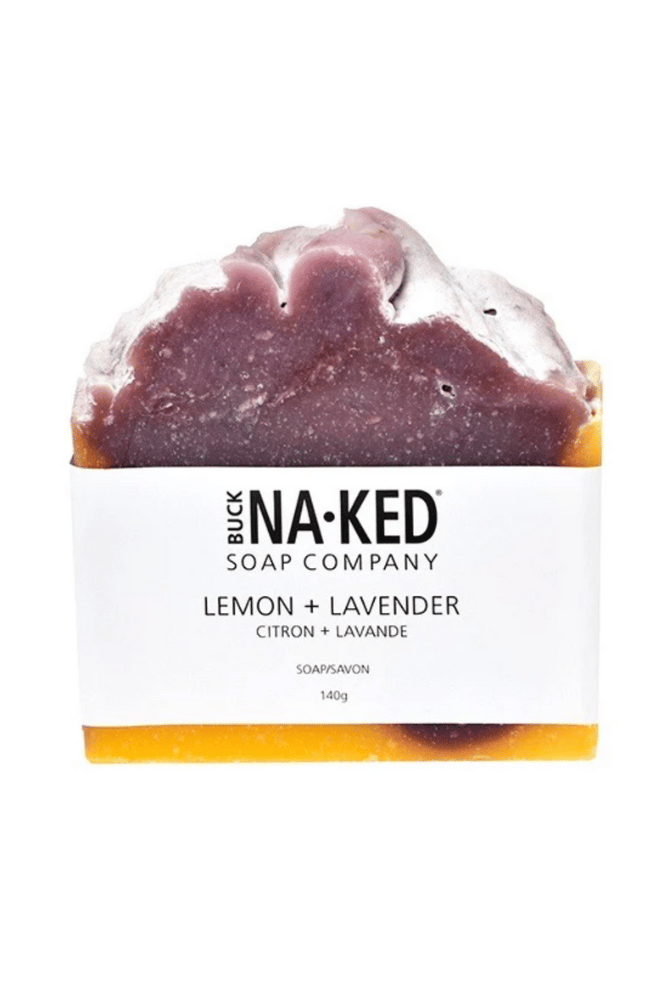 LEMON + LAVENDAR SOAP BAR-BUCK NAKED SOAP COMPANY INC.-FLOW by nicole