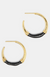 LOLA HOOP EARRINGS-DEUX LIONS-FLOW by nicole