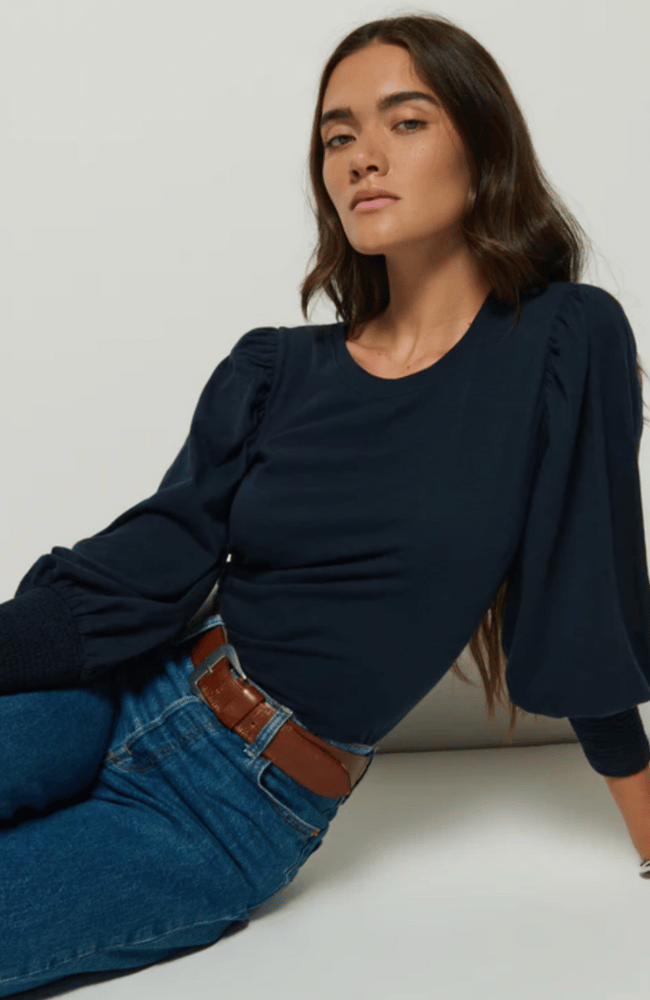 LOREN TEE in NIGHT SKY-NATION-FLOW by nicole