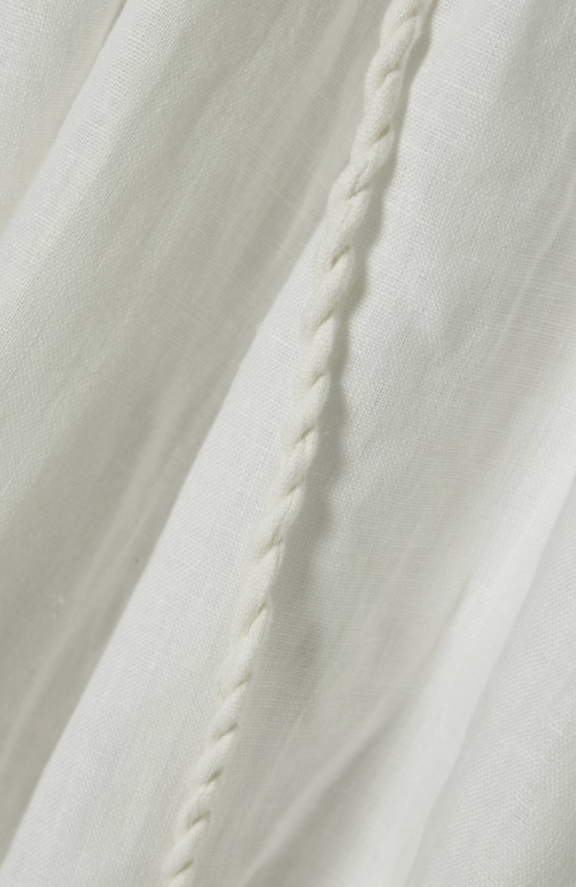 LUI MINI DRESS in WHITE-FAITHFULL-FLOW by nicole