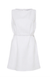 LUI MINI DRESS in WHITE-FAITHFULL-FLOW by nicole