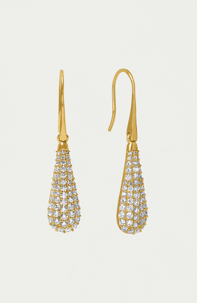 MARGAUX PAVE DROP EARRINGS-DEAN DAVIDSON-FLOW by nicole