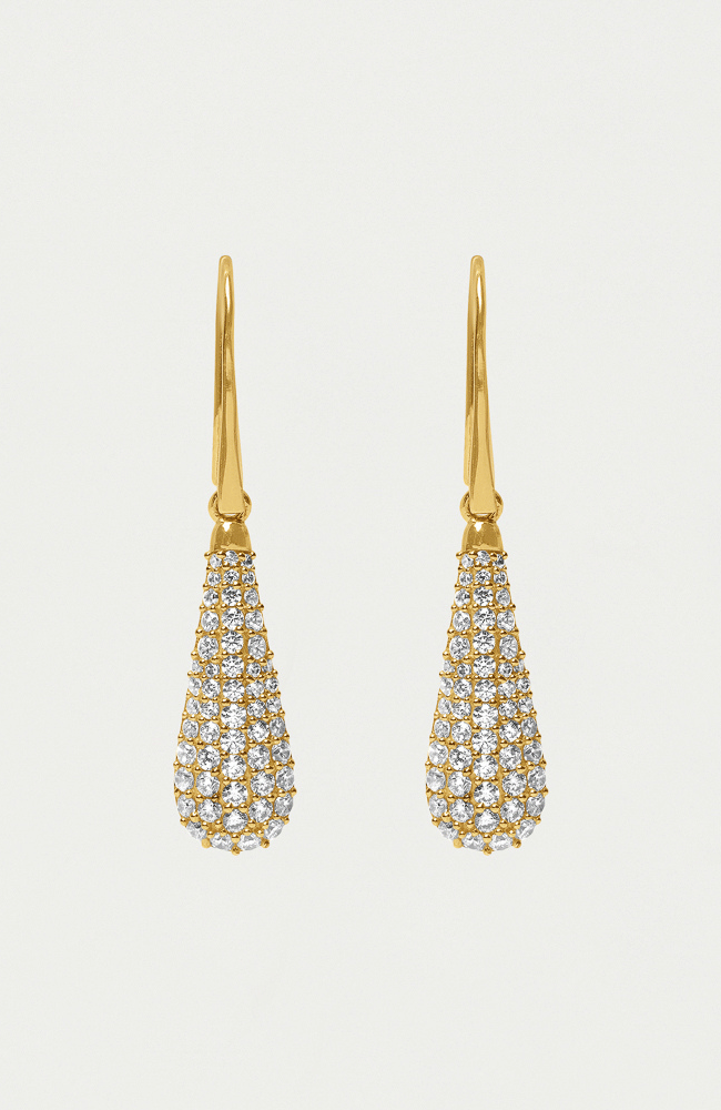 MARGAUX PAVE DROP EARRINGS-DEAN DAVIDSON-FLOW by nicole