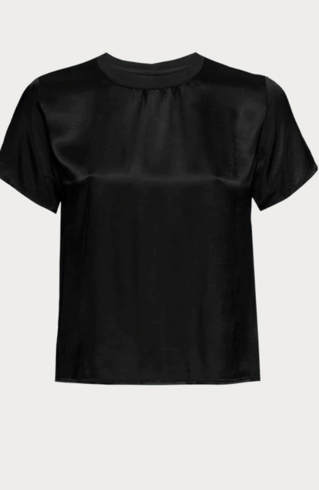 MARIE BOXY TEE - BLACK-NATION-FLOW by nicole