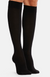 MERINO KNEE HIGH SOCKS in BLACK-WOLFORD-FLOW by nicole