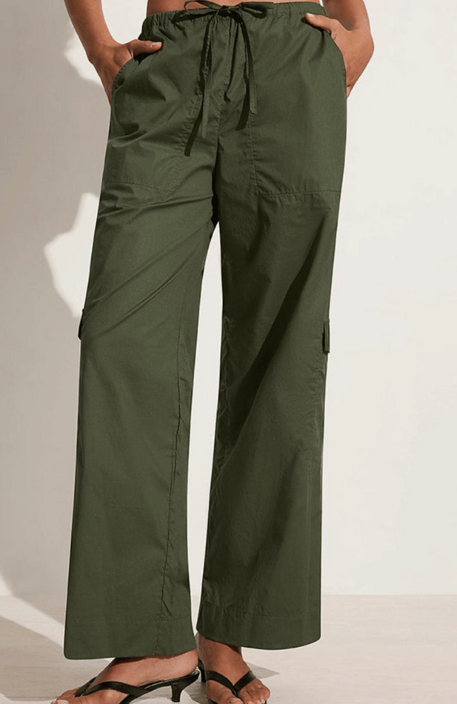 MICO PANT in PINE-FAITHFULL-FLOW by nicole