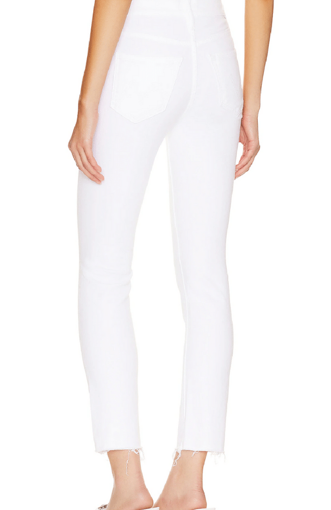 MID RISE DAZZLER ANKLE FRAY FAIREST OF THEM ALL-MOTHER DENIM-FLOW by nicole
