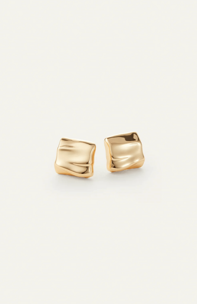 MINI SUNDRA EARRINGS in GOLD-JENNY BIRD-FLOW by nicole