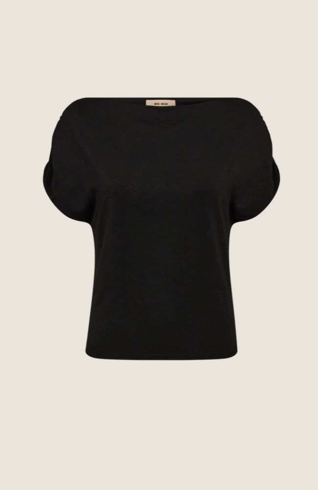 MM SHIMA SLEEVELESS TEE BLACK-MOS MOSH-FLOW by nicole