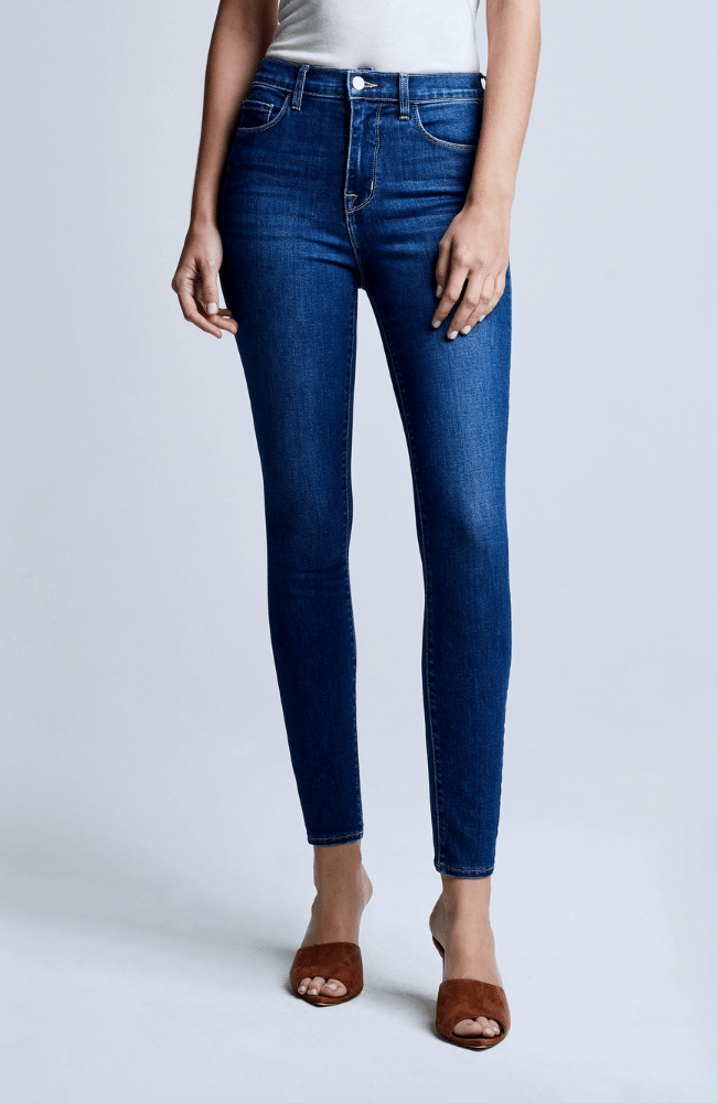MONIQUE ULTRA HIGH RISE SKINNY JEAN - BYERS-L&#39;AGENCE-FLOW by nicole