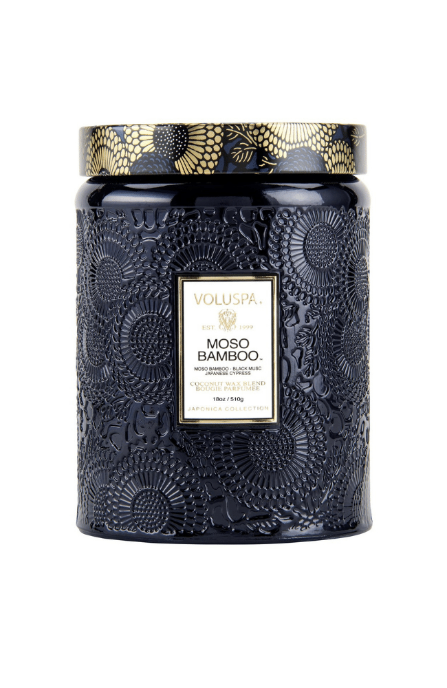 MOSO BAMBOO | LARGE JAR CANDLE-VOLUSPA-FLOW by nicole