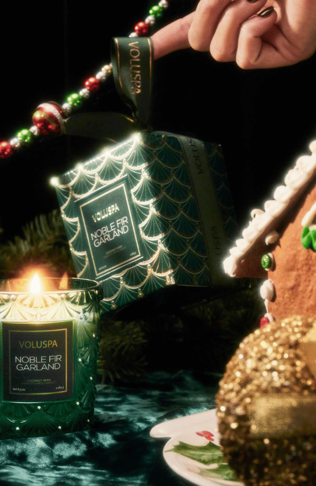 NOBLE FIR GARLAND | CLASSIC CANDLE-VOLUSPA-FLOW by nicole