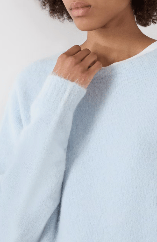 OVIDIO SWEATER in LIGHT BLUE-MARELLA by MAX MARA-FLOW by nicole