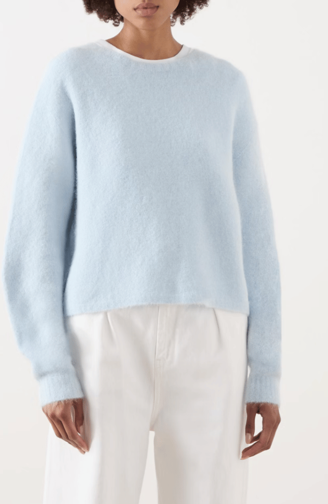 OVIDIO SWEATER in LIGHT BLUE-MARELLA by MAX MARA-FLOW by nicole