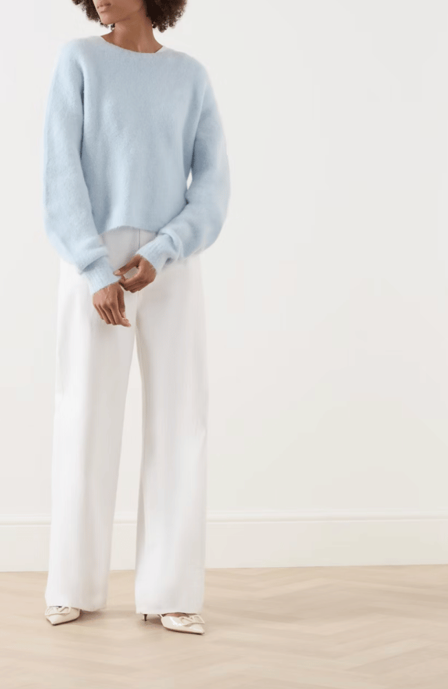 OVIDIO SWEATER in LIGHT BLUE-MARELLA by MAX MARA-FLOW by nicole