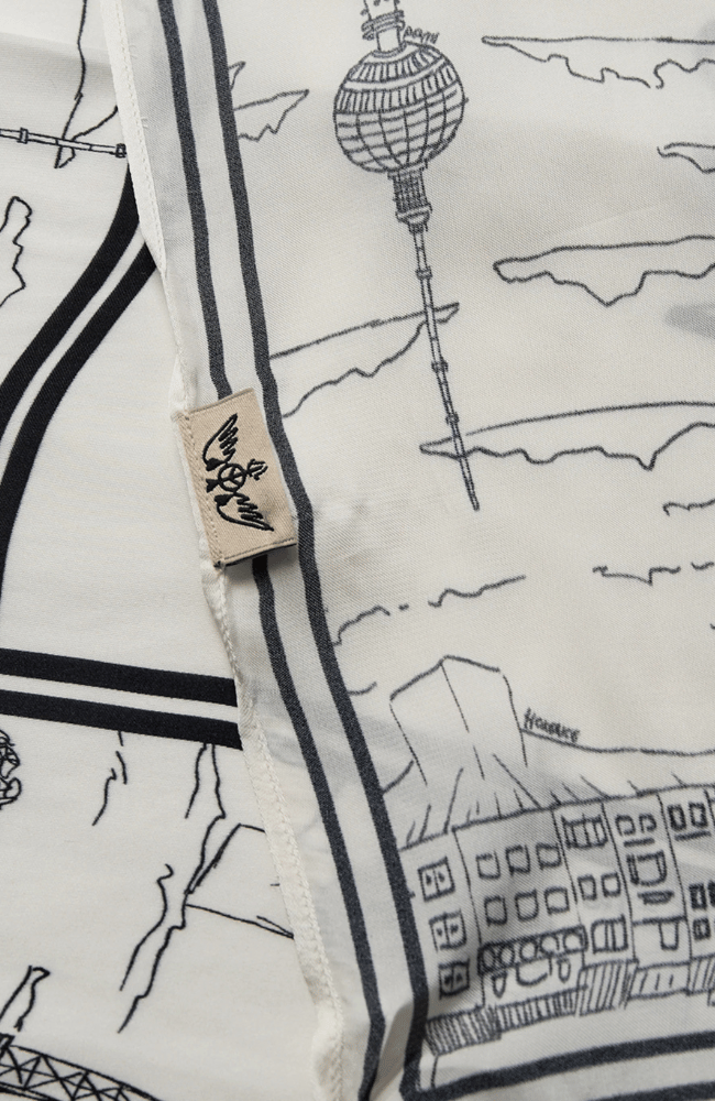 PARIS TALE SCARF-MOS MOSH-FLOW by nicole