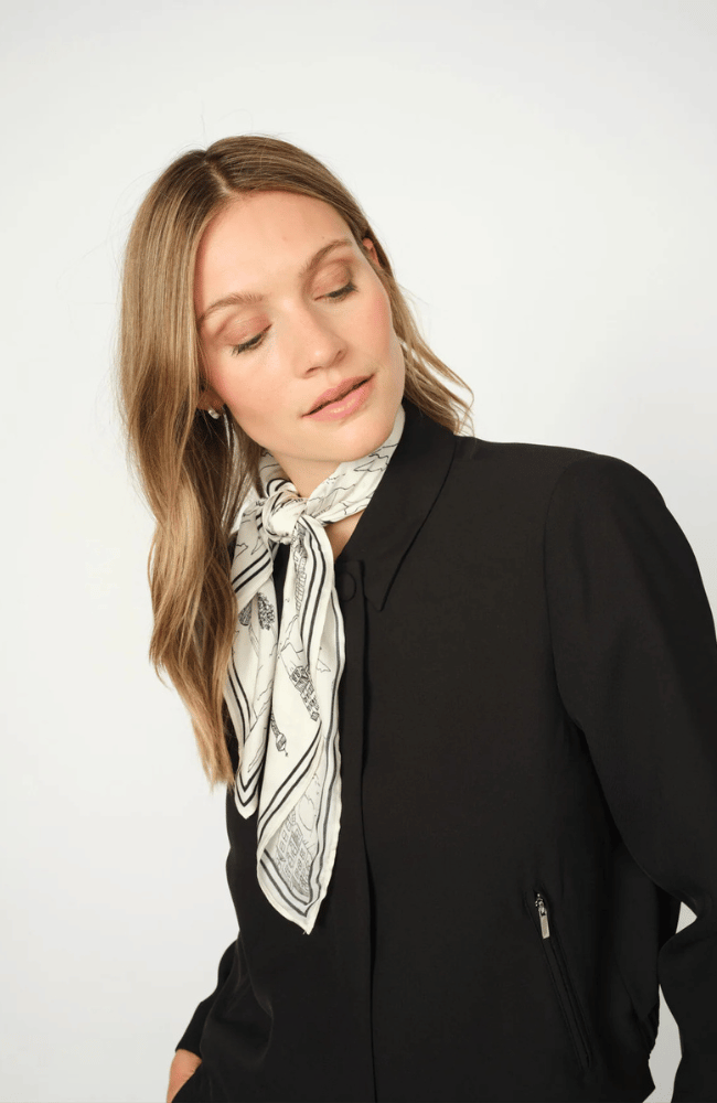 PARIS TALE SCARF-MOS MOSH-FLOW by nicole