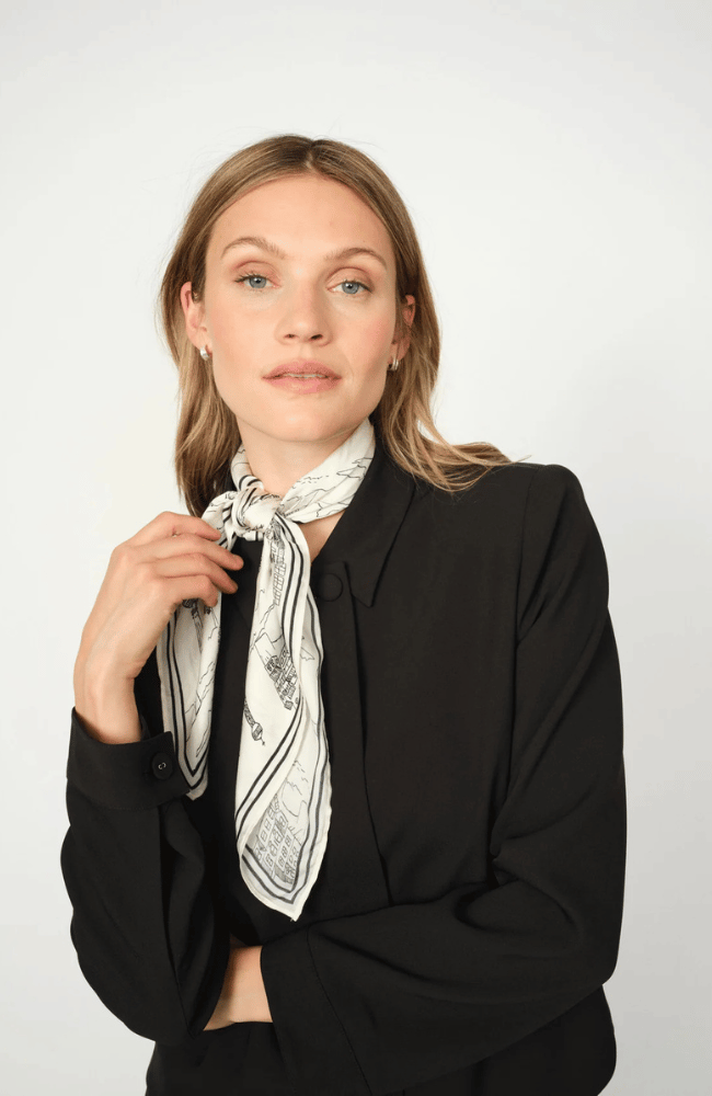 PARIS TALE SCARF-MOS MOSH-FLOW by nicole