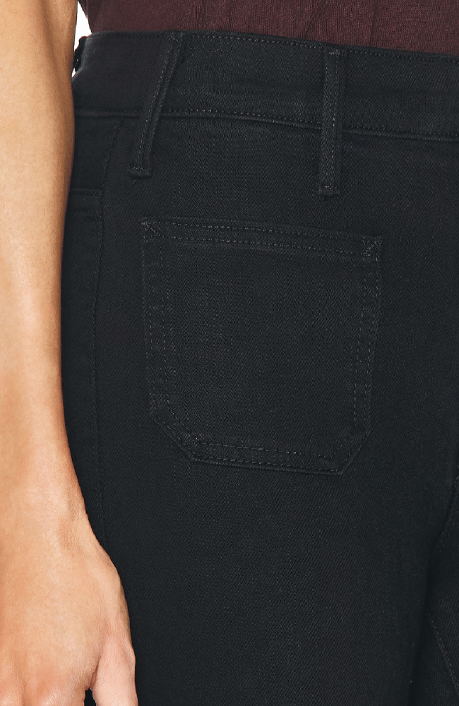 PATCH POCKET INSIDER ANKLE in PITCH-MOTHER DENIM-FLOW by nicole