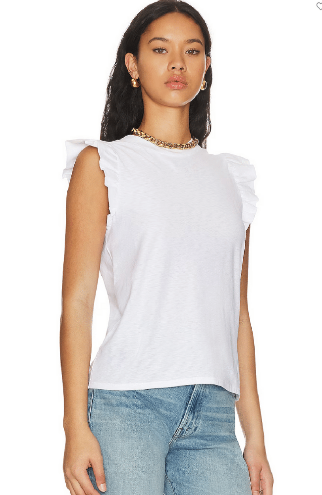 PAULETTE TANK WHITE-NATION-FLOW by nicole