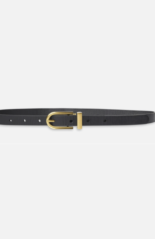 PETIT SIMPLE ART DECO BELT - BLACK-FRAME-FLOW by nicole