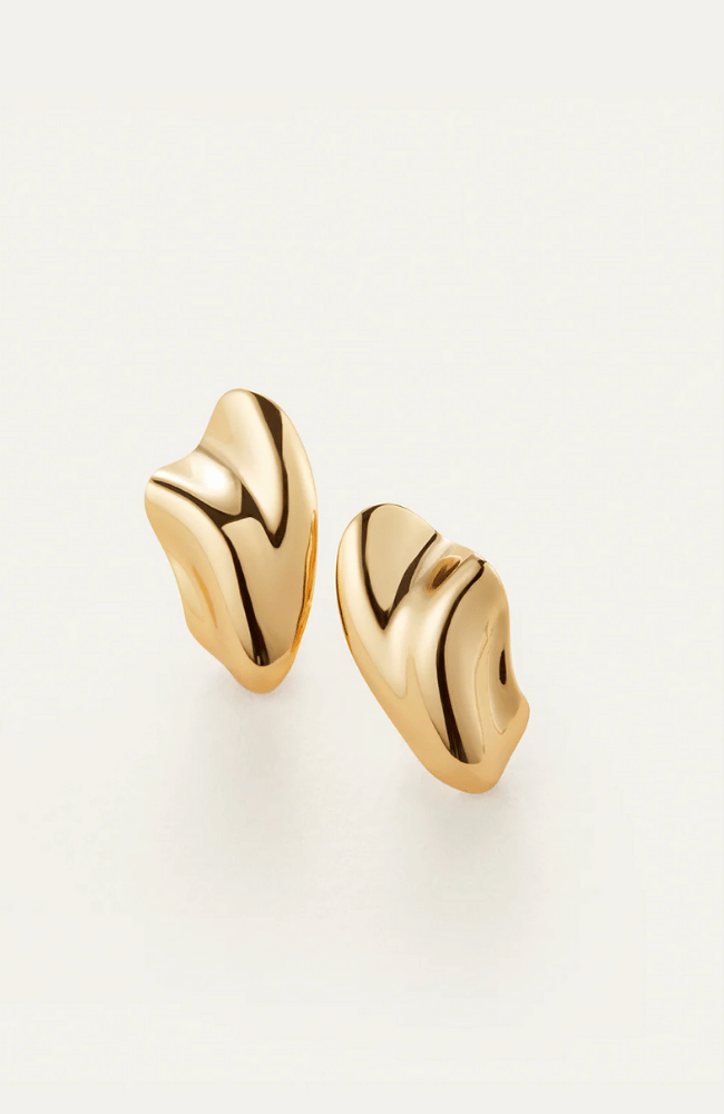 PORTIA EARRINGS in GOLD-JENNY BIRD-FLOW by nicole