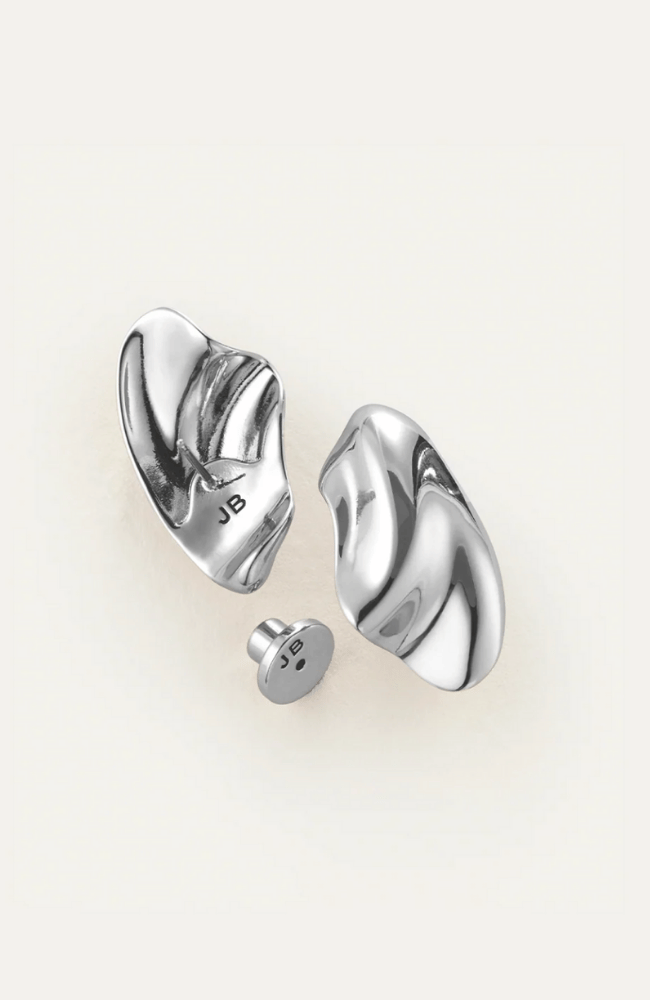 PORTIA EARRINGS in SILVER-JENNY BIRD-FLOW by nicole