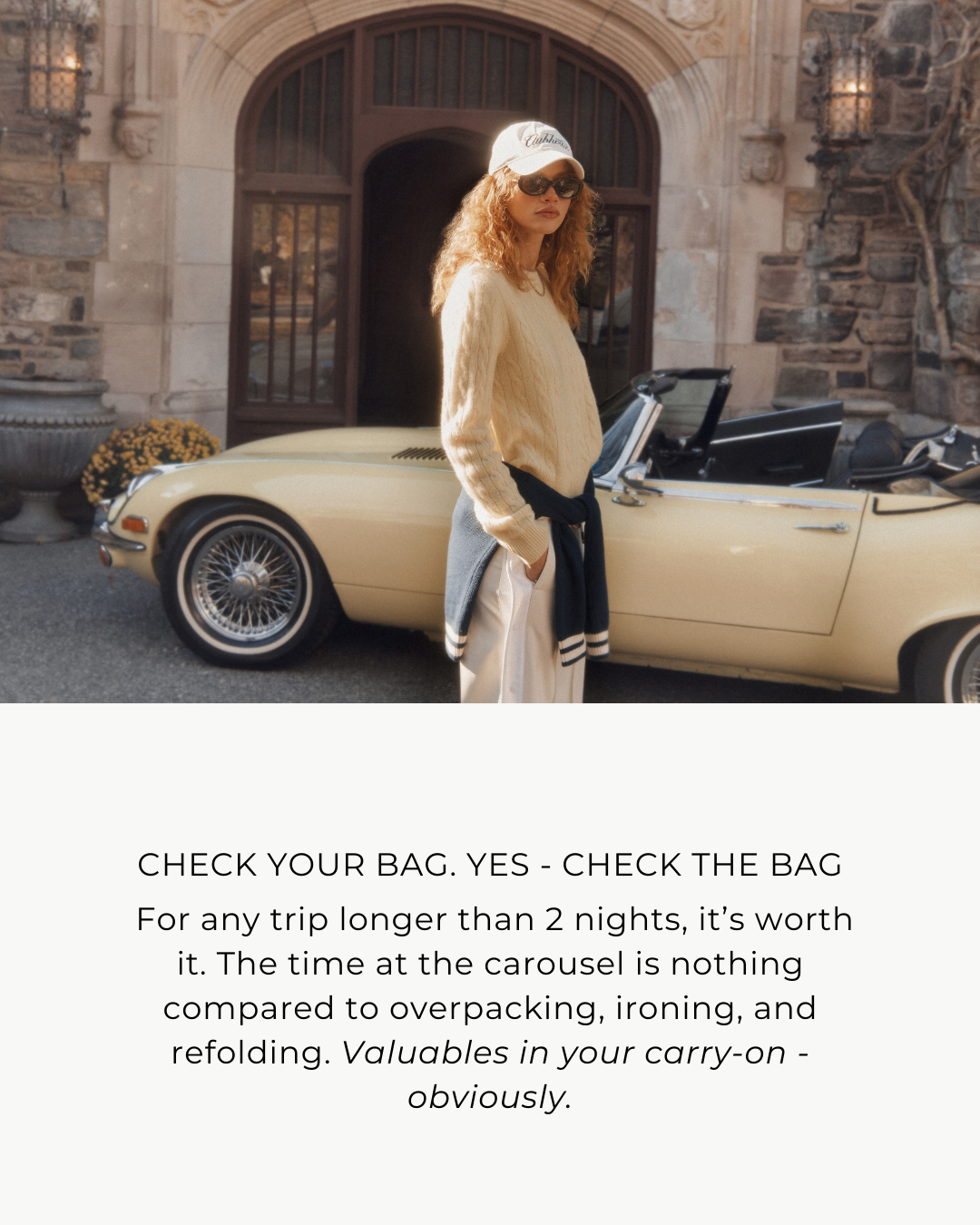 Check your bag