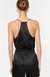 RACER CHARMEUSE CAMI BLACK-CAMI-NYC-FLOW by nicole
