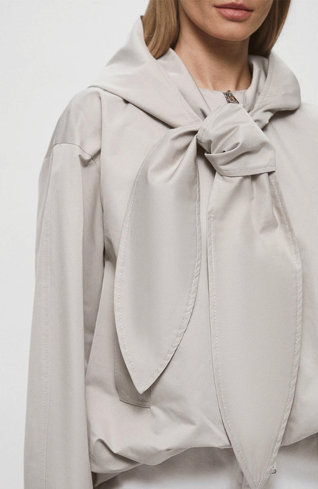 RISING RAINCOAT in GREY-MARELLA by MAX MARA-FLOW by nicole