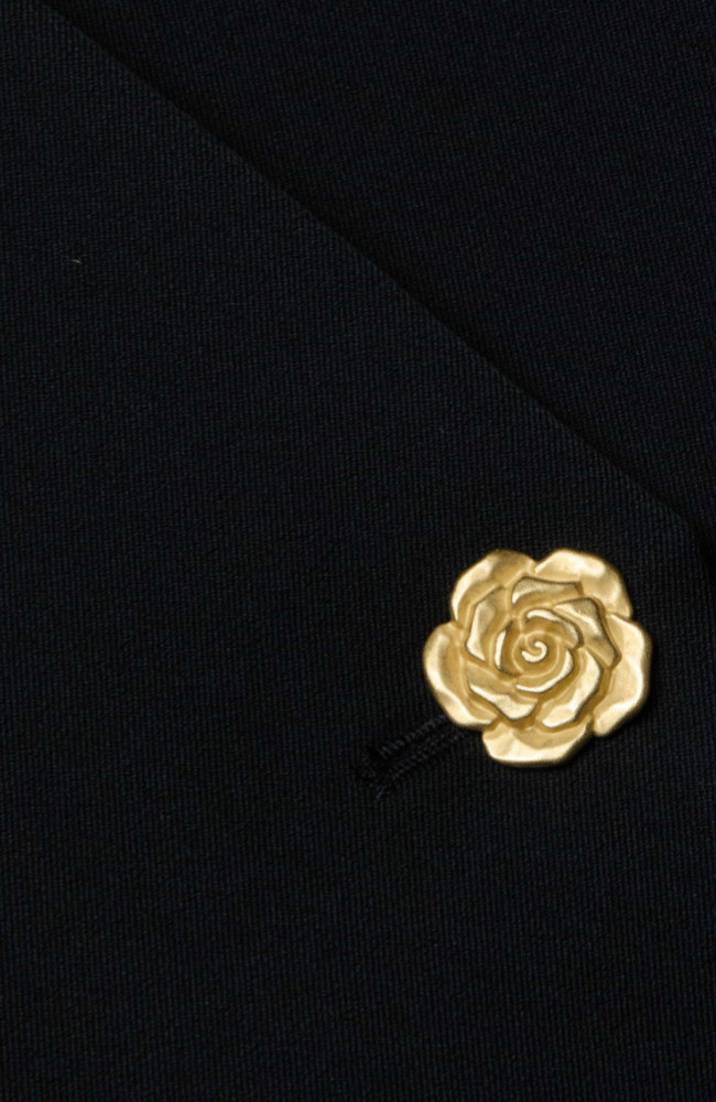 ROMY TIE NECK BLAZER in BLACK-L'AGENCE-FLOW by nicole